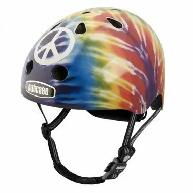 Nutcase Tie Dye Peace Street Helmet